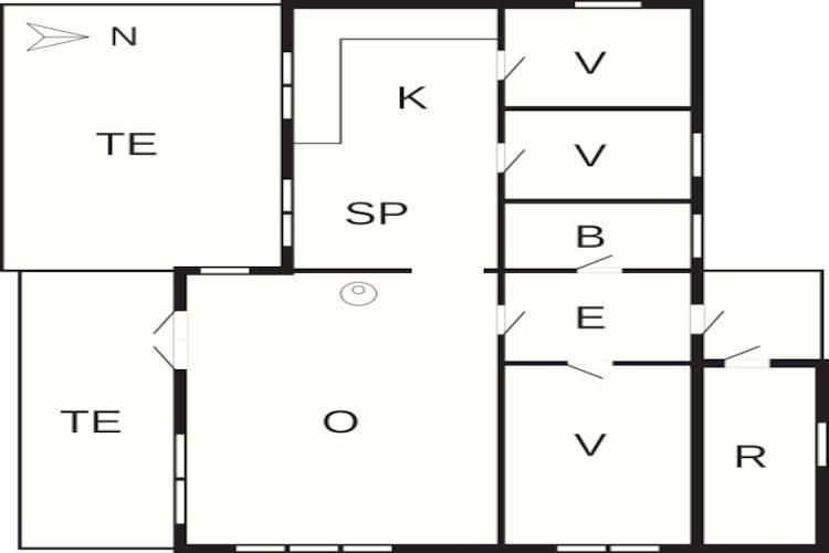 5 persoons vakantie huis in Strandby-By Traum-Plattegrond