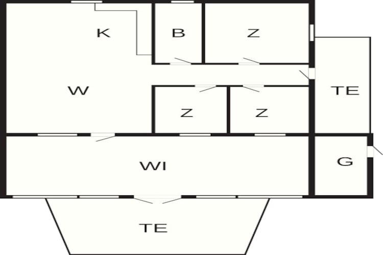 6 persoons vakantie huis in Vinderup-By Traum - Plattegrond