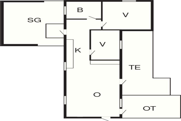 4 persoons vakantie huis in Vordingborg-By Traum-Plattegrond
