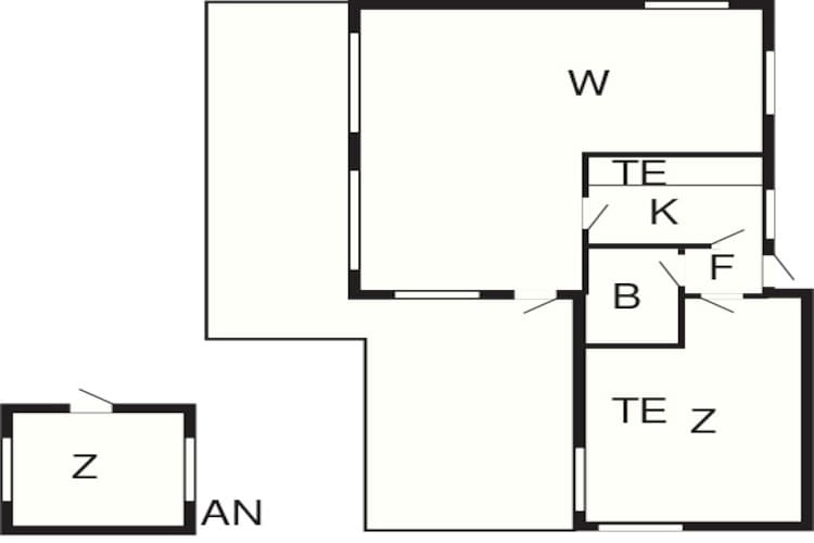 6 persoons vakantie huis in Nykøbing Sj-By Traum-Plattegrond