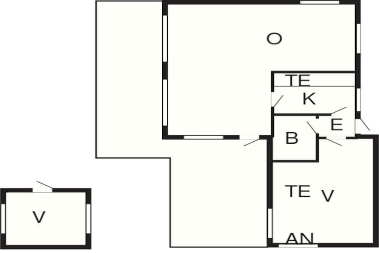 6 persoons vakantie huis in Nykøbing Sj-By Traum-Plattegrond