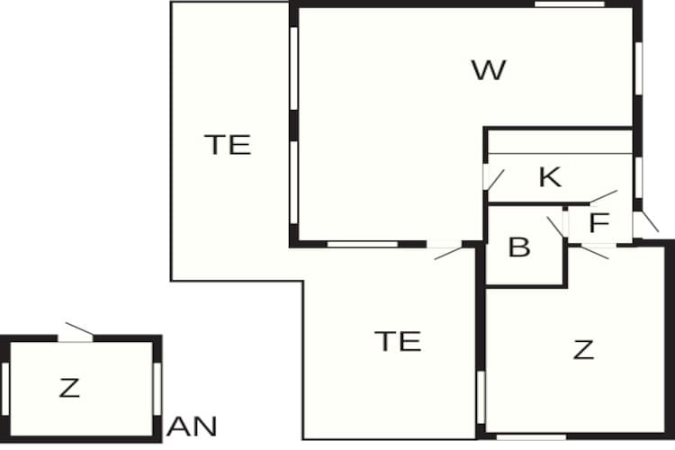 6 persoons vakantie huis in Nykøbing Sj-By Traum-Plattegrond