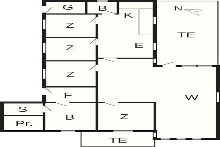 8 persoons vakantie huis in Frøstrup-By Traum-Plattegrond