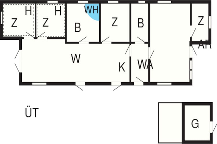 10 persoons vakantie huis in Ansager-By Traum - Plattegrond