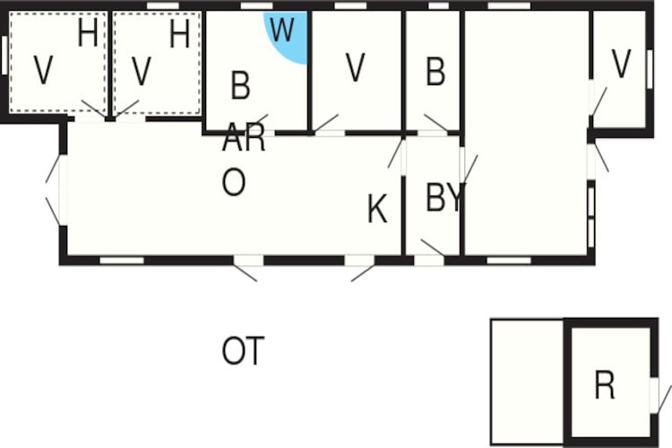 10 persoons vakantie huis in Ansager-By Traum - Plattegrond