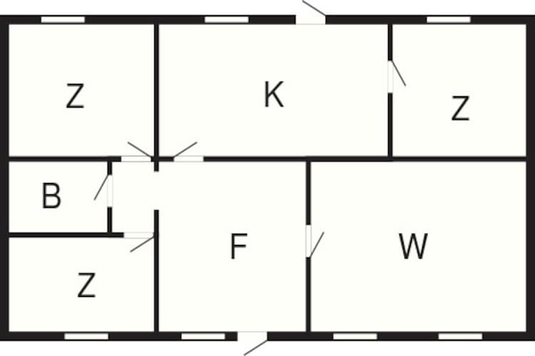 5 person holiday home in ASKERÖARNA-By Traum - Floor plan