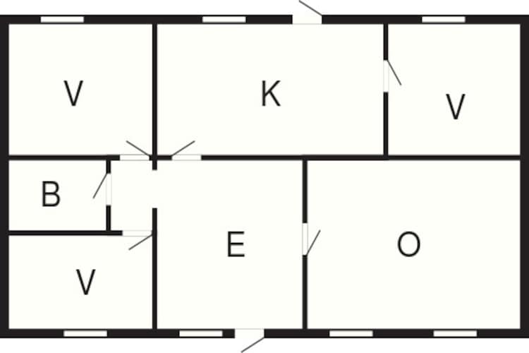 5 person holiday home in ASKERÖARNA-By Traum - Floor plan