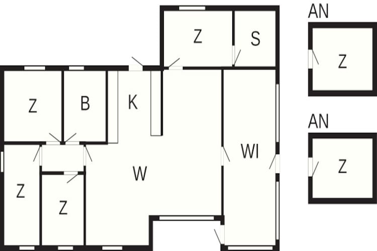10 persoons vakantie huis in Højslev-By Traum-Plattegrond