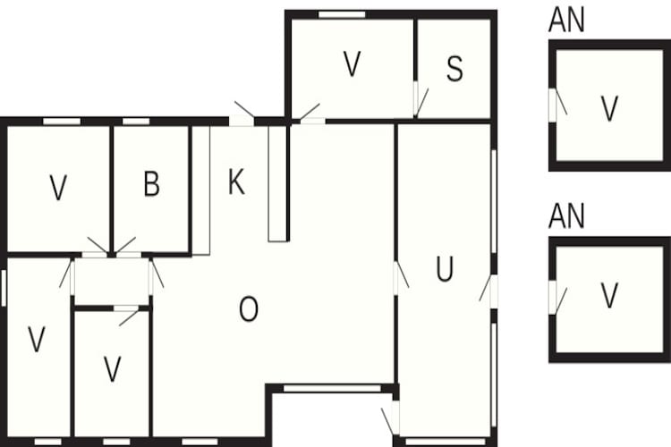 10 persoons vakantie huis in Højslev-By Traum-Plattegrond