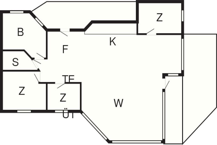 6 persoons vakantie huis in Bjert-By Traum-Plattegrond