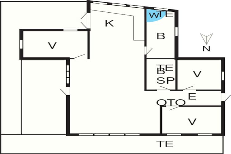 8 persoons vakantie huis in Ebeltoft-By Traum - Plattegrond