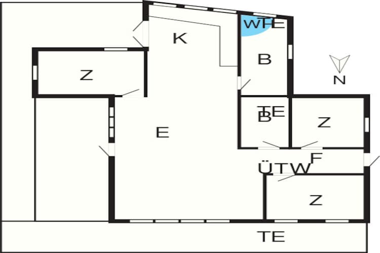 8 persoons vakantie huis in Ebeltoft-By Traum - Plattegrond