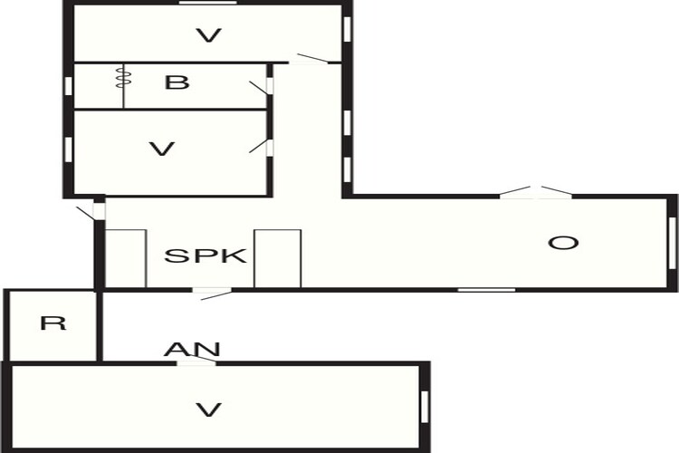 6 persoons vakantie huis in Gilleleje-By Traum-Plattegrond