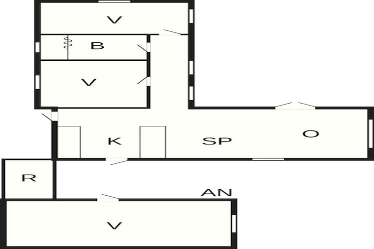 6 persoons vakantie huis in Gilleleje-By Traum-Plattegrond