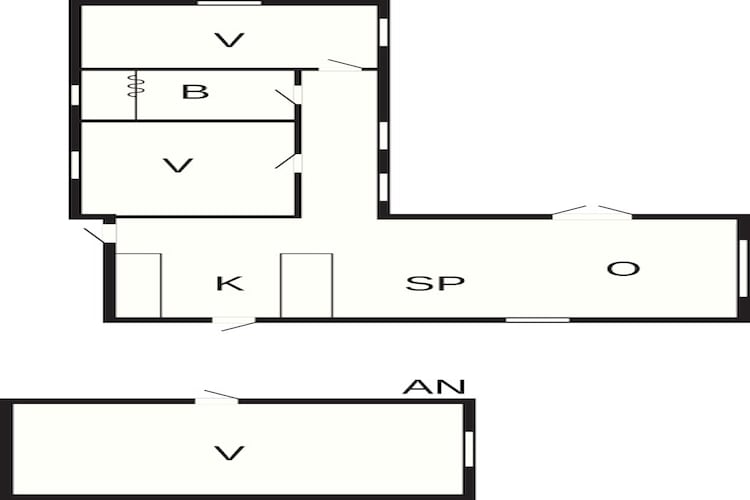 6 persoons vakantie huis in Gilleleje-By Traum - Plattegrond