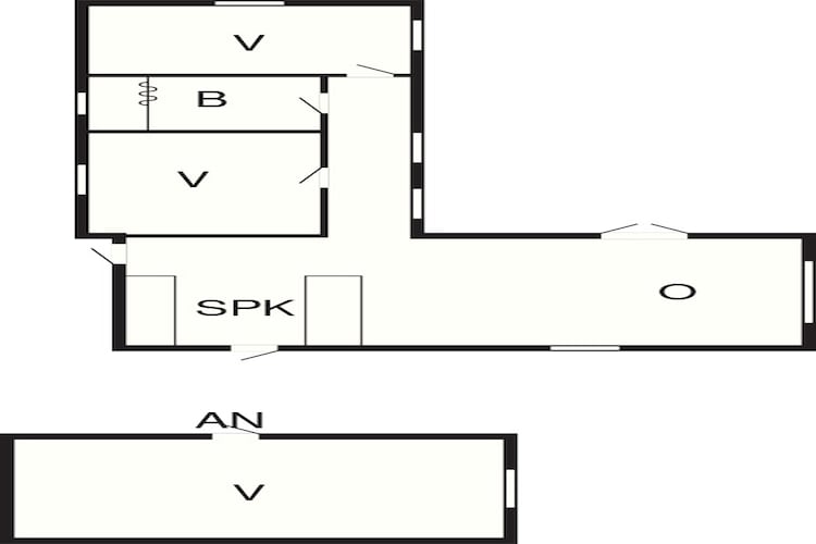 6 persoons vakantie huis in Gilleleje-By Traum - Plattegrond