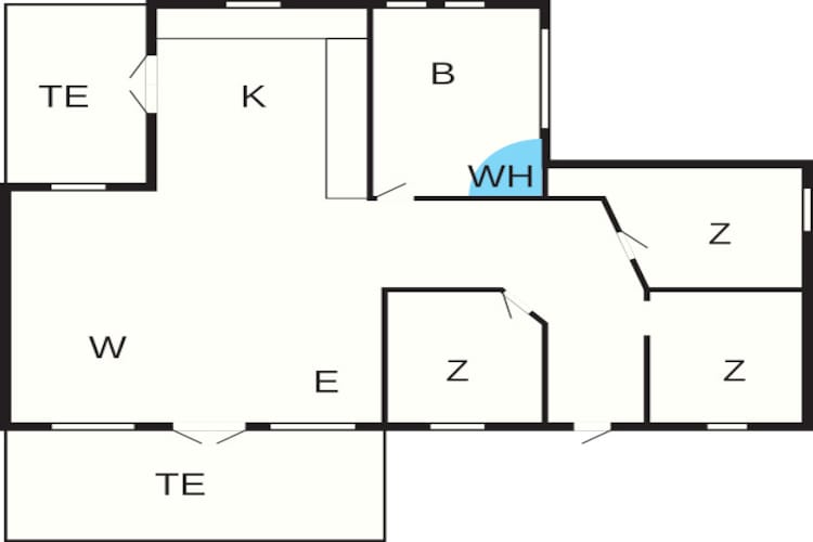 6 persoons vakantie huis in Dronningmølle-By Traum-Plattegrond