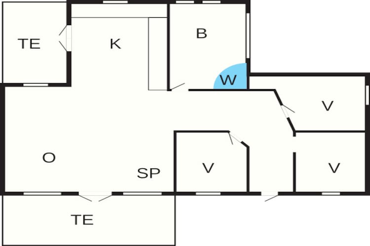 6 persoons vakantie huis in Dronningmølle-By Traum-Plattegrond