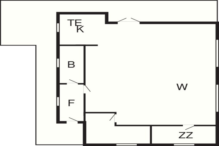 4 persoons vakantie huis in Martofte-By Traum-Plattegrond