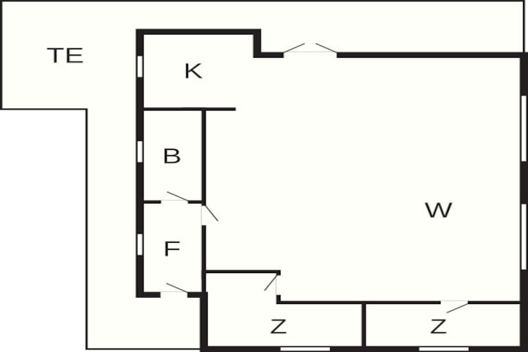 4 persoons vakantie huis in Martofte-By Traum-Plattegrond