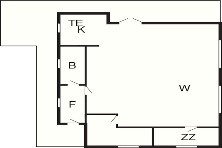 4 persoons vakantie huis in Martofte-By Traum - Plattegrond