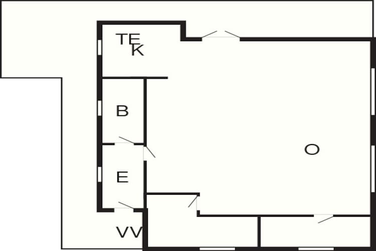 4 persoons vakantie huis in Martofte-By Traum - Plattegrond