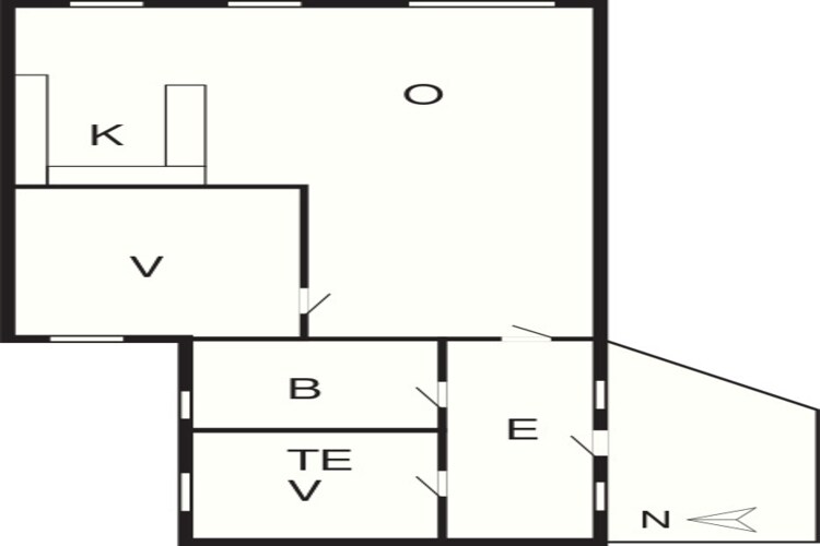 6 persoons vakantie huis in Hvide Sande-By Traum-Plattegrond