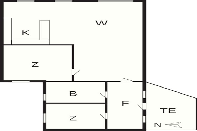 6 persoons vakantie huis in Hvide Sande-By Traum-Plattegrond