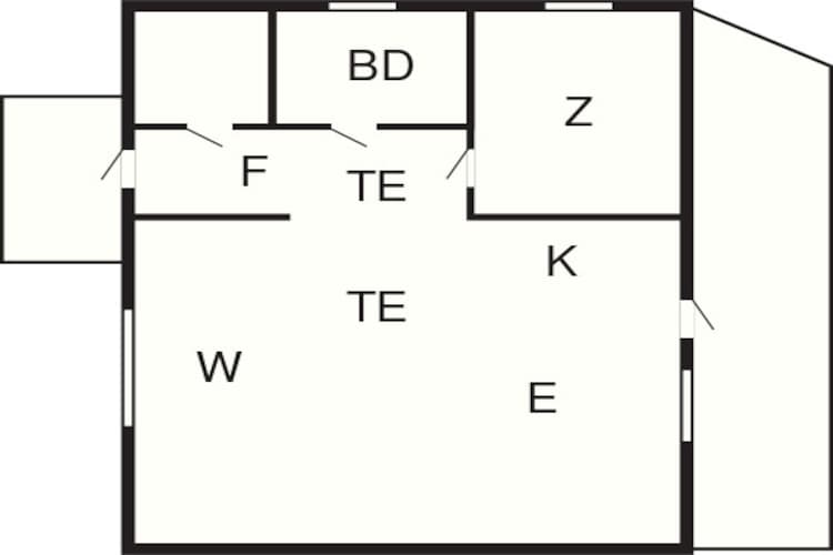 3 person holiday home in Henningsvær-By Traum-Floor plan