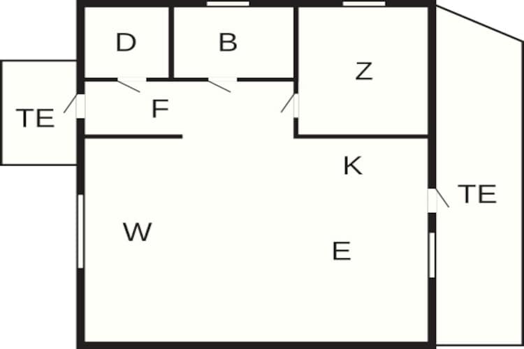 3 persoons vakantie huis in Henningsvær-By Traum-Plattegrond