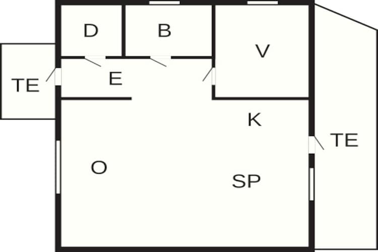 3 persoons vakantie huis in Henningsvær-By Traum-Plattegrond