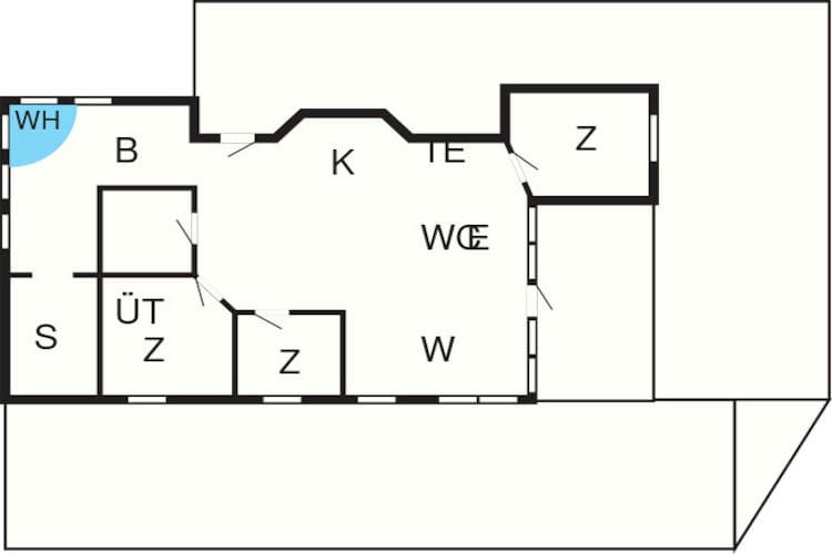 8 persoons vakantie huis in Frørup-By Traum-Plattegrond