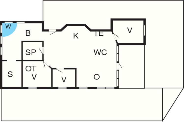 8 persoons vakantie huis in Frørup-By Traum-Plattegrond