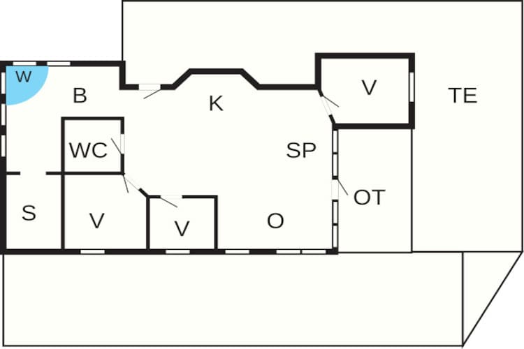8 persoons vakantie huis in Frørup-By Traum-Plattegrond