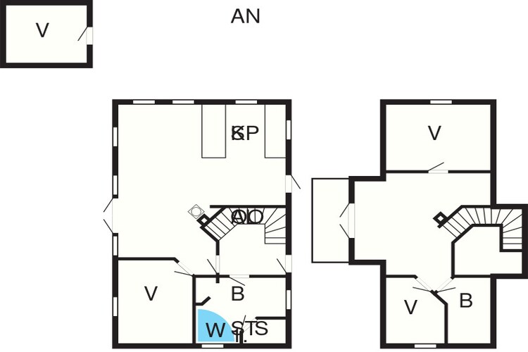 8 persoons vakantie huis in Løkken-By Traum-Plattegrond