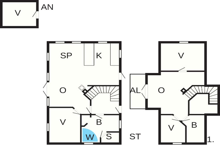 8 persoons vakantie huis in Løkken-By Traum-Plattegrond