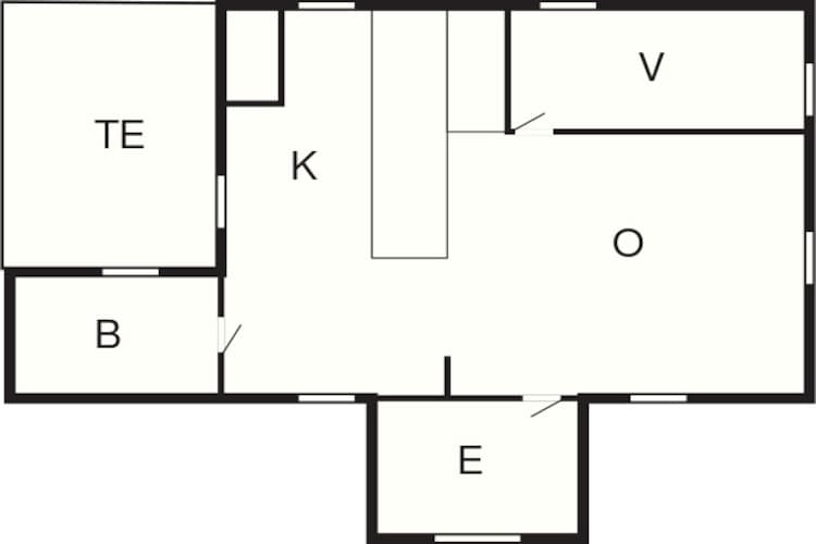 4 persoons vakantie huis in kode-By Traum - Plattegrond