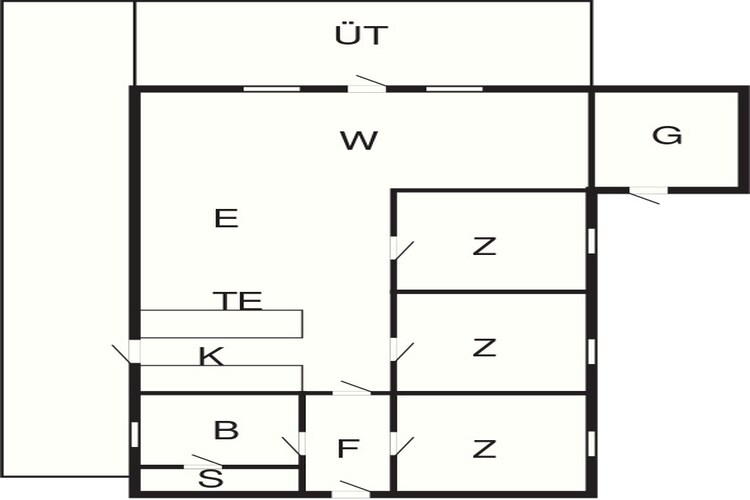 6 persoons vakantie huis in Ebeltoft-By Traum-Plattegrond