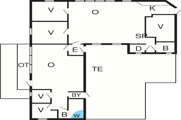 12 persoons vakantie huis in Harboøre-By Traum - Plattegrond