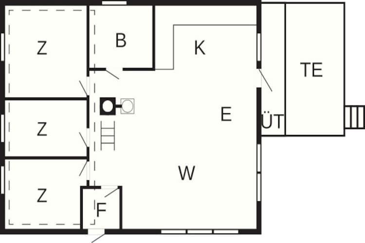 HYTTE 2-Plattegrond