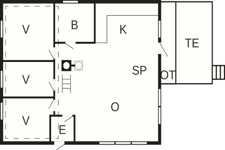 HYTTE 2-Plattegrond