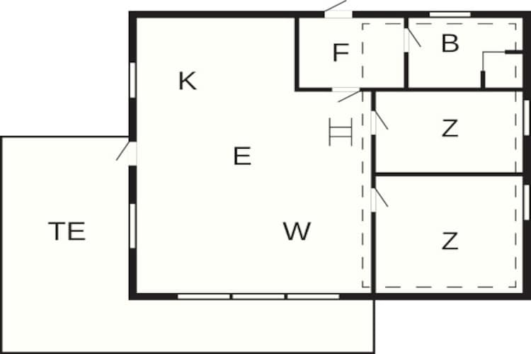 HYTTE 5-Plattegrond