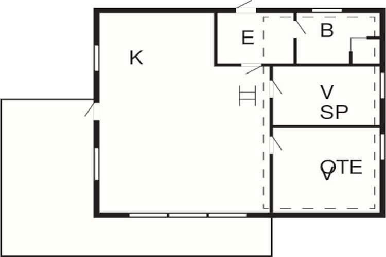 HYTTE 5 - Grundriss