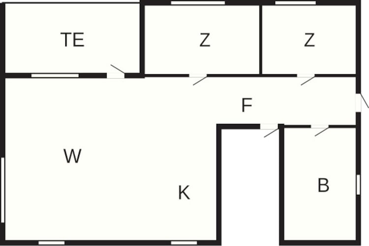 6 persoons vakantie huis in Dronningmølle-By Traum-Plattegrond