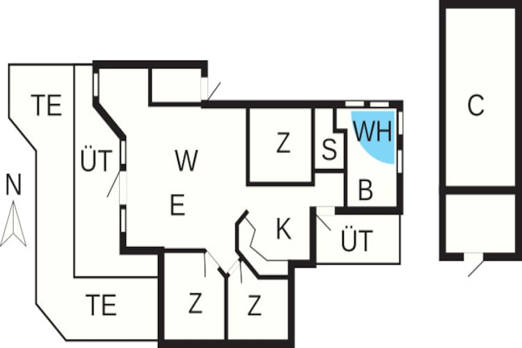 6 persoons vakantie huis in Nordborg-By Traum-Plattegrond