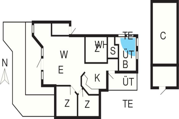 6 persoons vakantie huis in Nordborg-By Traum - Plattegrond