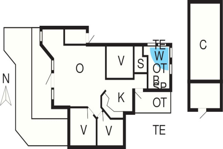 6 persoons vakantie huis in Nordborg-By Traum - Plattegrond