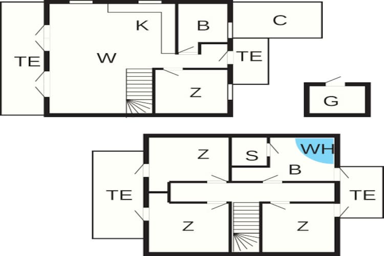 8 persoons vakantie huis in Gjern-By Traum-Plattegrond