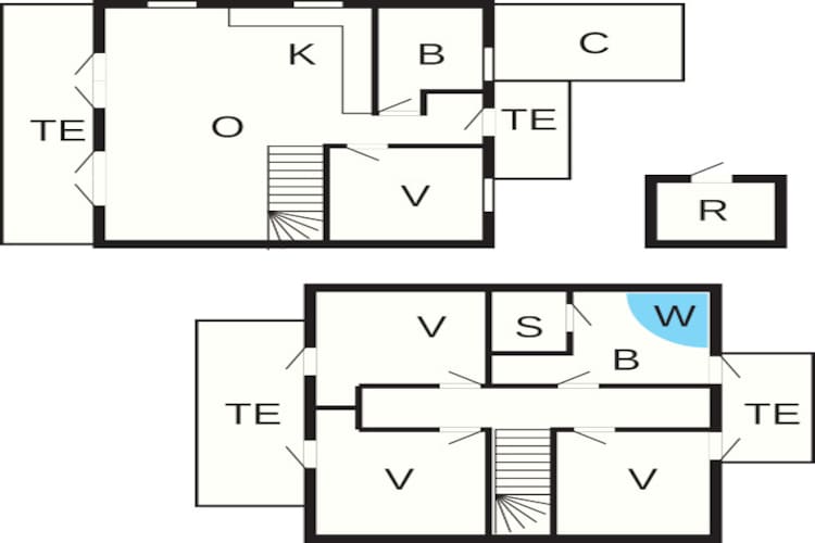 8 persoons vakantie huis in Gjern-By Traum-Plattegrond