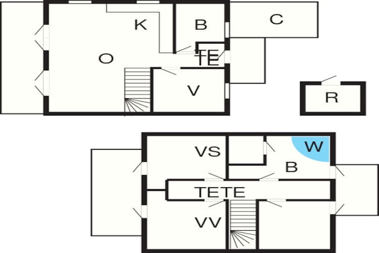 8 persoons vakantie huis in Gjern-By Traum - Plattegrond